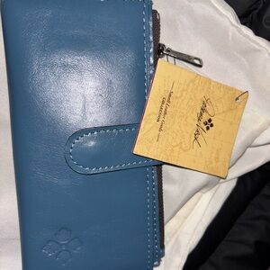 Elegant Blue Wallet by